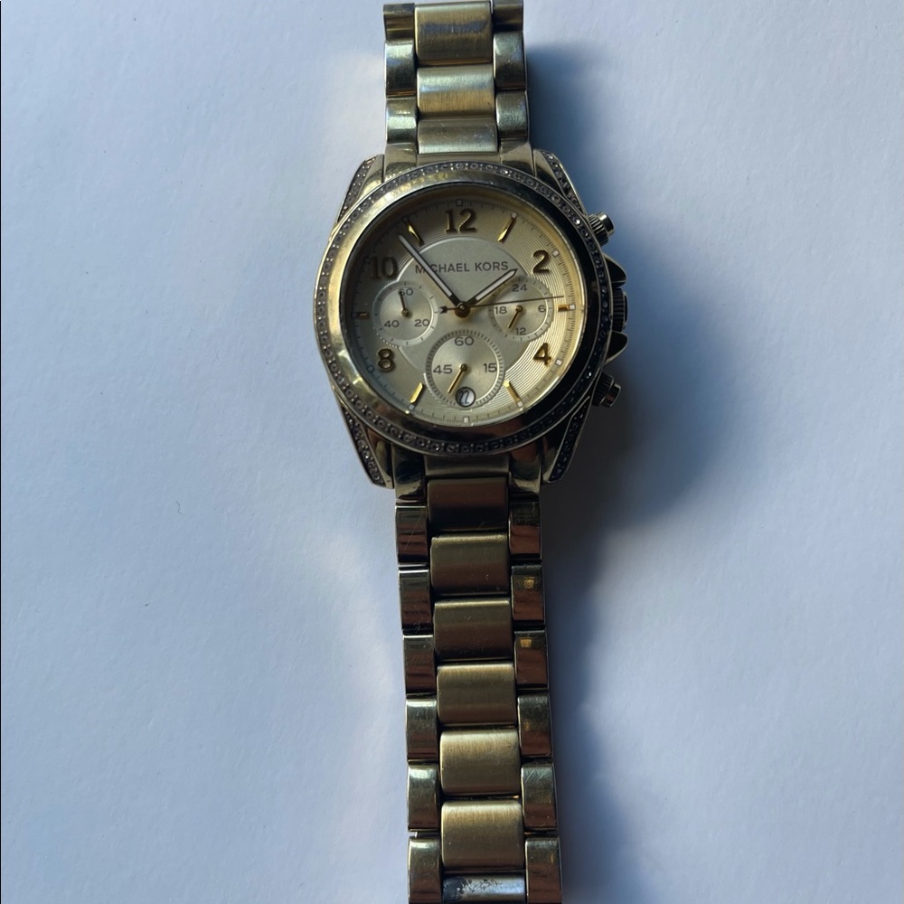 Gold Michael Kors Watch